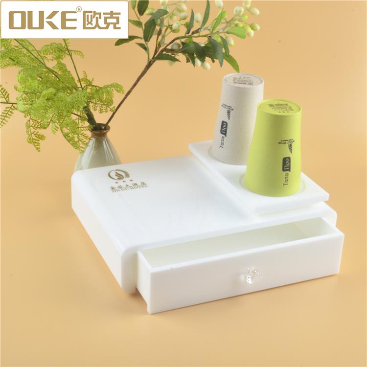 Trajni beli hotel akrilni spremnici Durable white hotel acrylic storage boxes.jpg