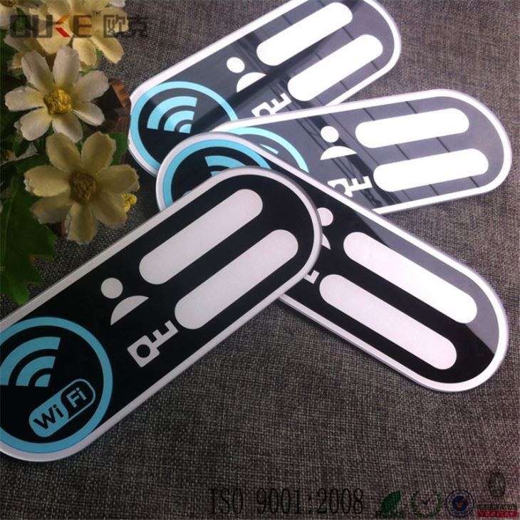 Clear Acrylic Signs for Office No Smoking Sign