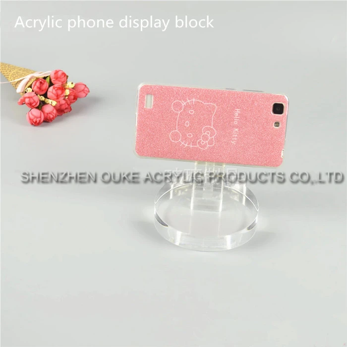 Factory Custom Plastic Mobile Phone Display Block