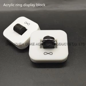Modni dizajn hrane pladanj plastike služe kade Akril nakit pladanj Lucite posluživanje ladicu