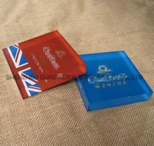 Akril izrada proizvođač plastičnih Akrilni blok s logotipom