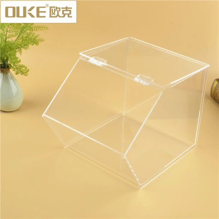 Clear Acrylic Plastic Candy Gift Box