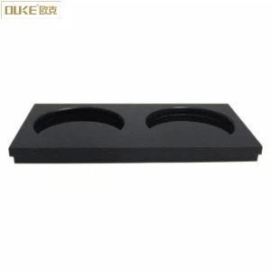 Veleprodaja PMMA Black Akrilna Tea Coaster