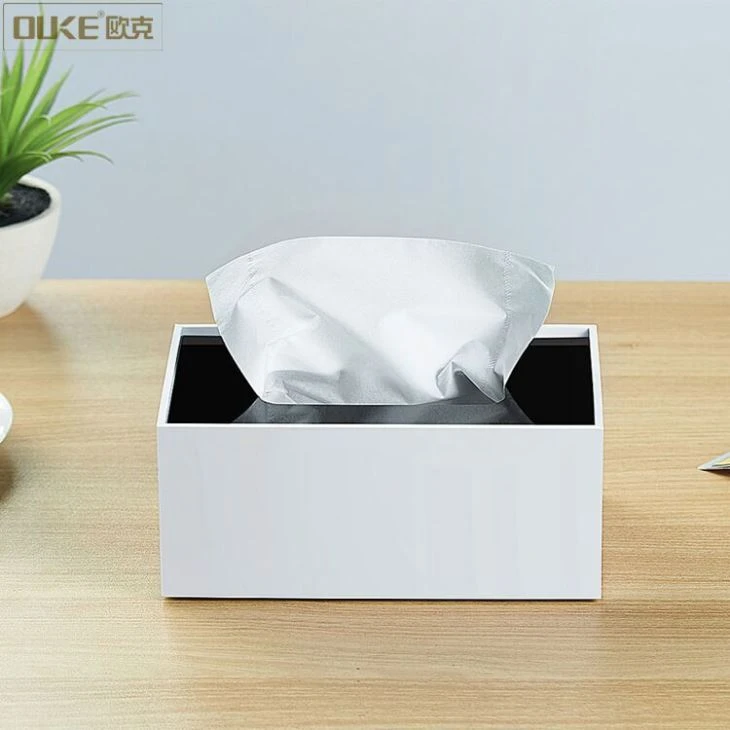 Wholesale Different Color Facial Acrylic Tissue Box