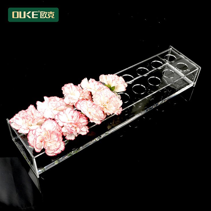 Clear Acrylic Flower Vase